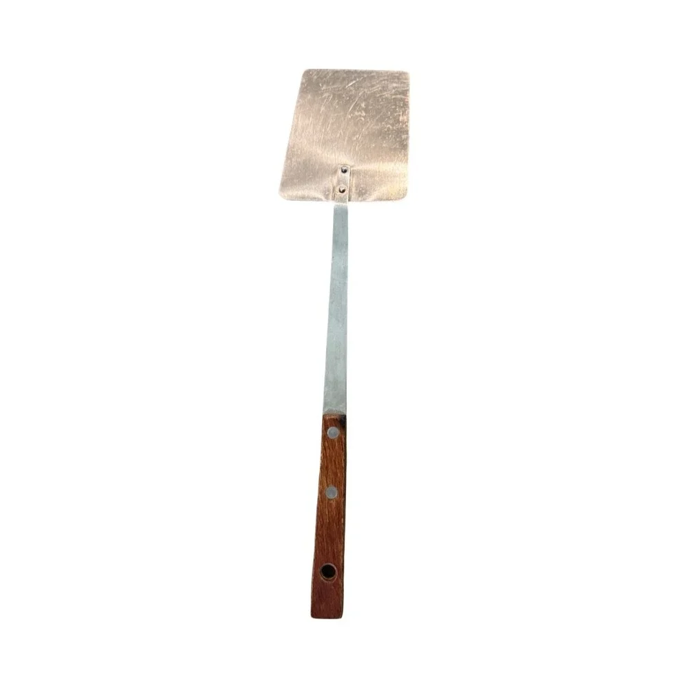 Vintage Household Japan Stainless Steel Spatula Wood Handle